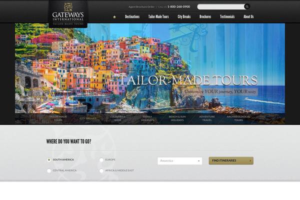 Voyage Parent theme site design template sample