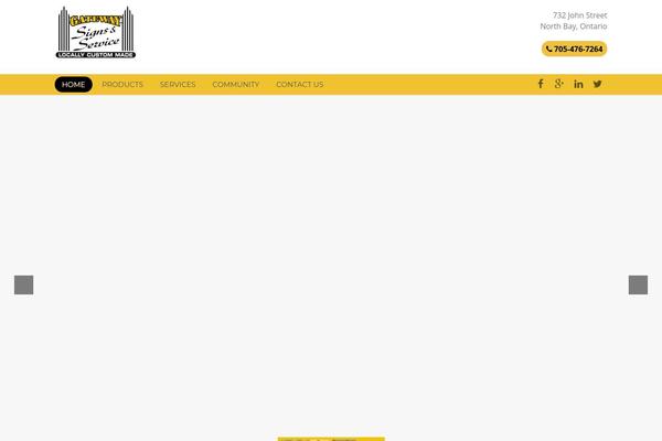 Unicon theme site design template sample
