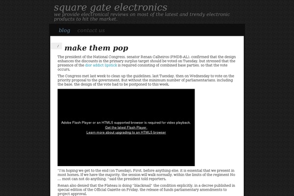 SidebarsSuck theme site design template sample