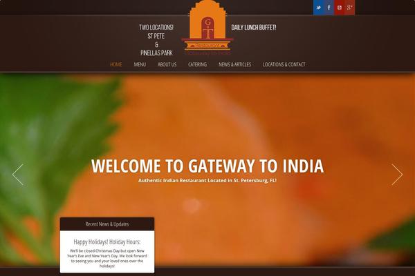 Linguini theme site design template sample