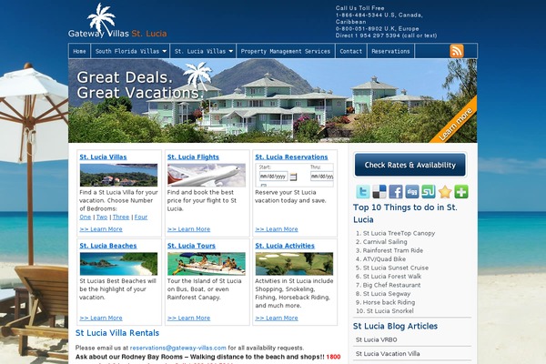 gatewayvillas.org site used Svetlina