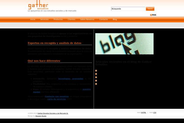 gatherestudios.es site used Zoxengen
