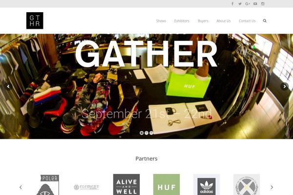 Impreza theme site design template sample