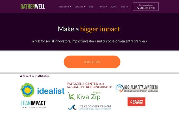 Parallax Pro theme site design template sample