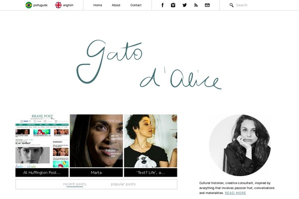 Blog theme site design template sample
