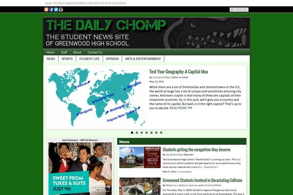 Sno Flex theme site design template sample