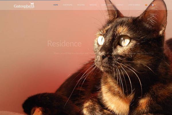PetCare theme site design template sample