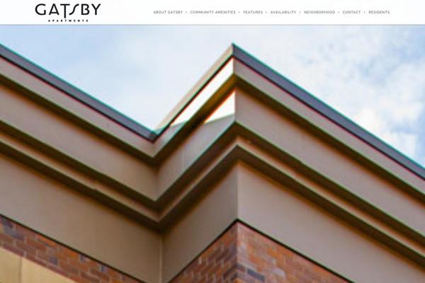 Brooklyn theme site design template sample