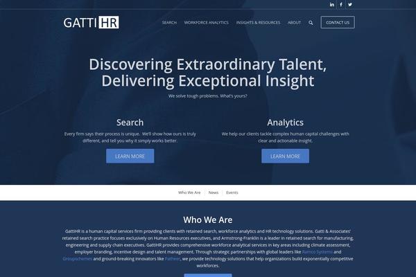 gatti theme websites examples