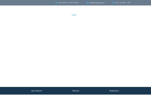 Transcargo theme site design template sample