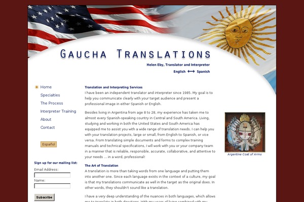 Twenty Twelve theme site design template sample