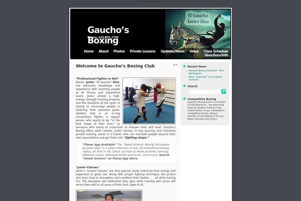 Mandigo theme site design template sample