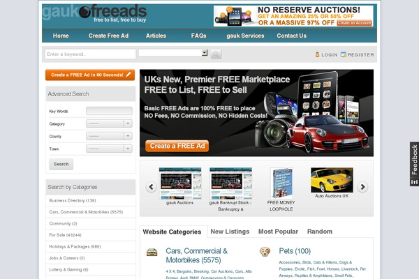 Classifiedstheme theme site design template sample