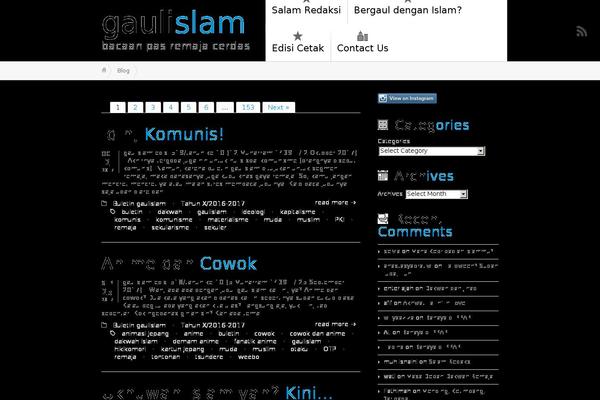 ChromeNews theme site design template sample