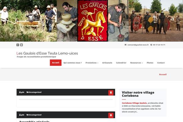 Specia theme site design template sample
