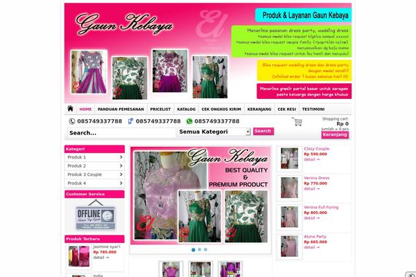 WP-Grosir theme site design template sample