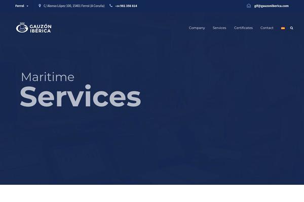 Financity theme site design template sample