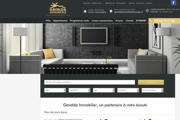 Wpcasa theme site design template sample