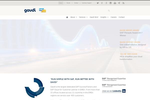 Innov8tive Child theme site design template sample