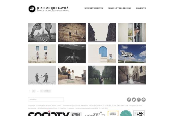 Hatch theme site design template sample