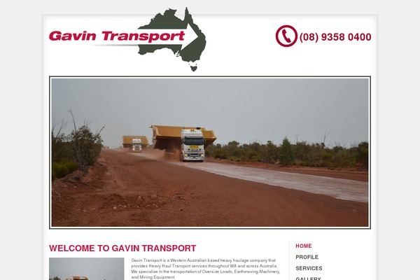 Titan theme site design template sample