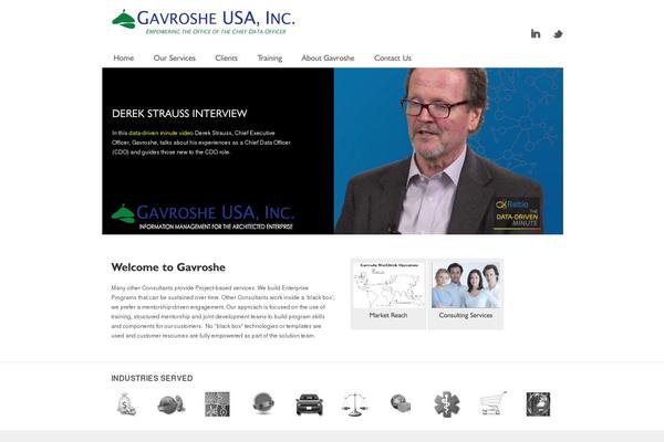 Impression theme site design template sample