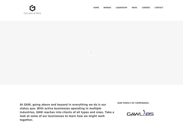 Whisper theme site design template sample