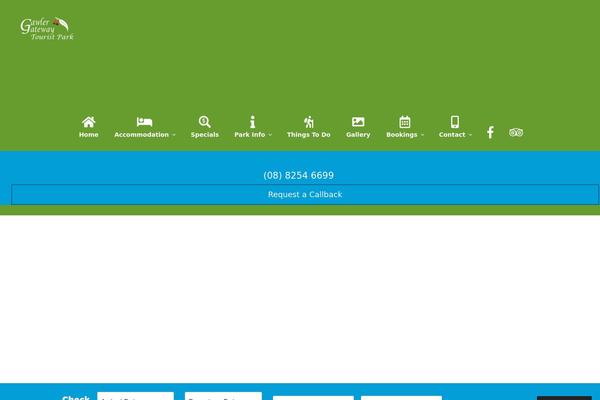 Site using Simple Weather plugin