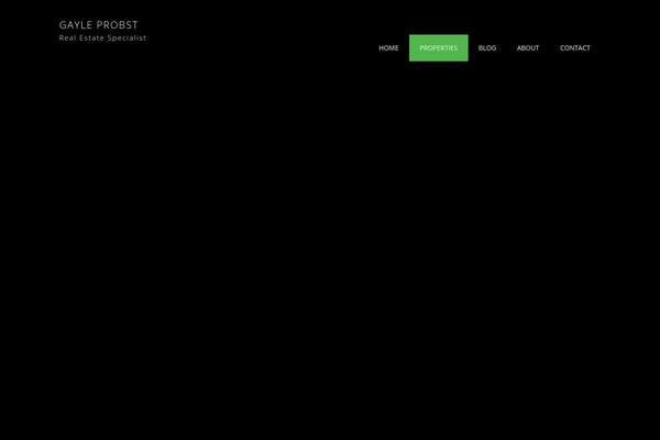 Site using Inspiry-real-estate plugin