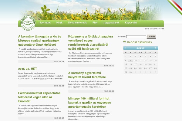 Site using Ajax-calendar2 plugin