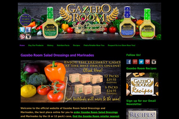 Deli theme site design template sample