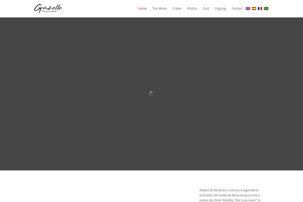 Divi theme site design template sample