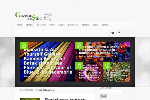 Nexus theme site design template sample