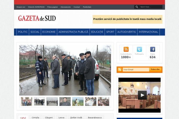 Newscrunch theme site design template sample