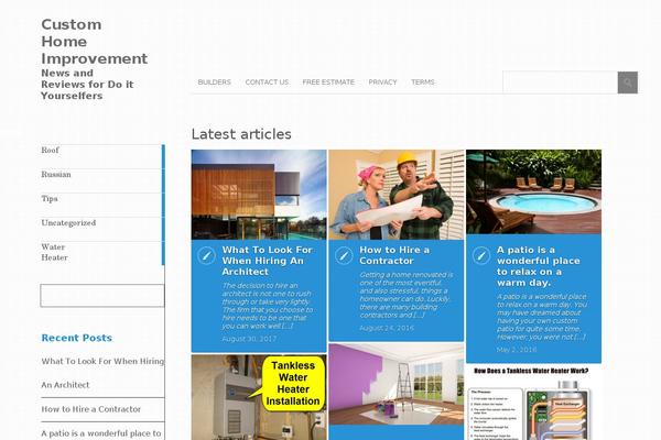 Metro CreativeX theme site design template sample