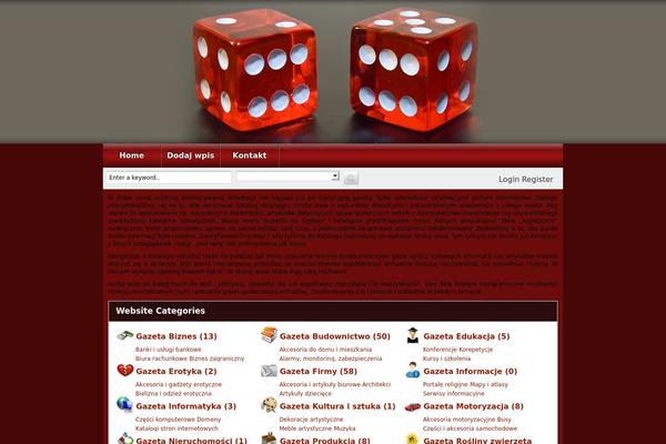 Directorypress theme site design template sample