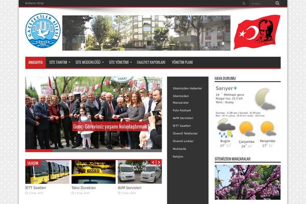 Site using Beautiful Yahoo Weather plugin