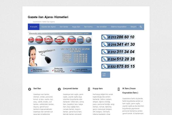 Centum theme site design template sample