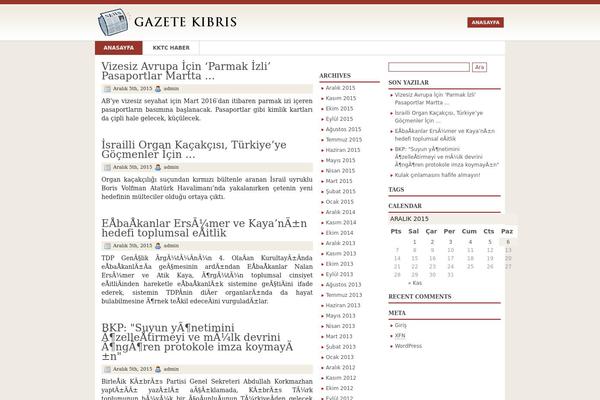 Postnews theme site design template sample