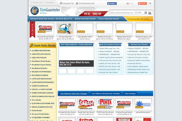 BlogSite theme site design template sample