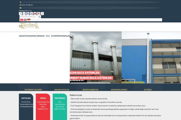 Safirkurumsal theme site design template sample