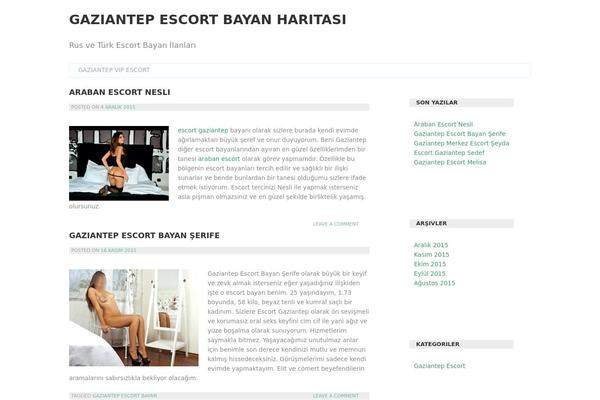 Araiz theme site design template sample