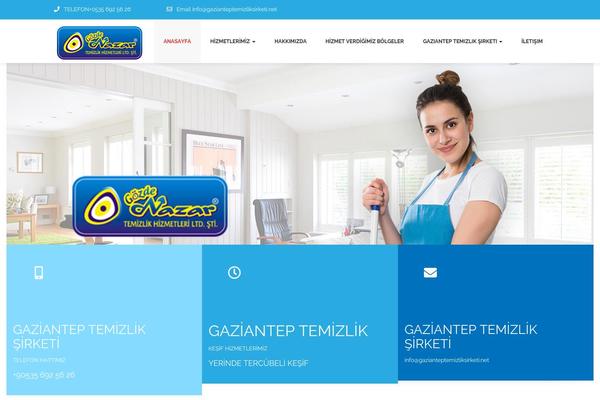 Laundryes theme site design template sample