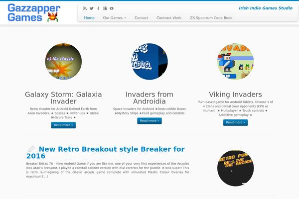 Customizr theme site design template sample