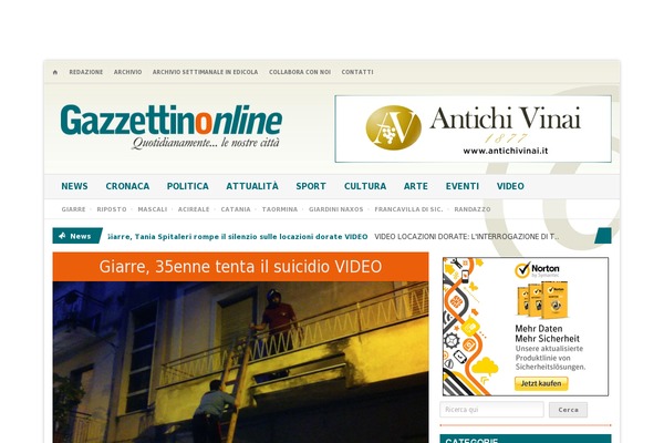 Site using Italpress-video-oop plugin