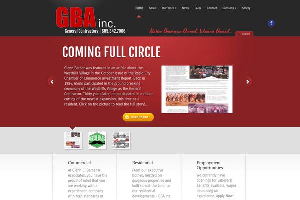 TheCorporation theme site design template sample