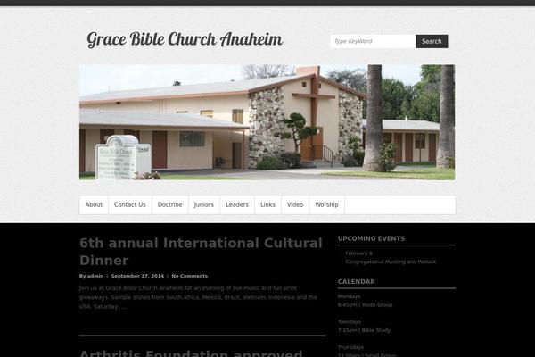 Simple Catch theme site design template sample