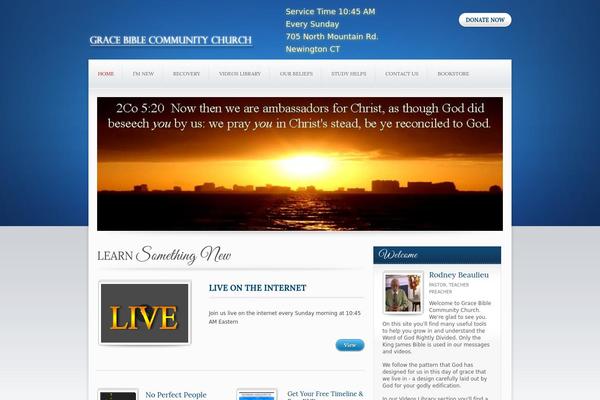 Candidate theme site design template sample