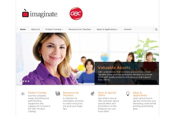 Modernize theme site design template sample