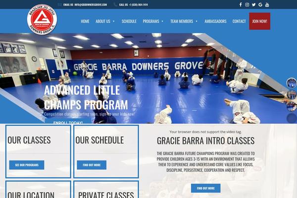 Site using Fitness-club plugin